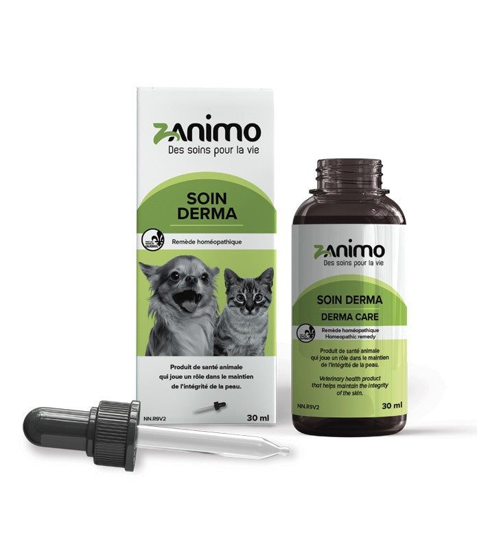 Gouttes homéopathiques pour la peau 30 ml Zanimo main image 1