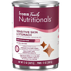 FROMM - Nutritionals - Conserve - Pâté - Peau Estomac Sensible - 13oz - Chien