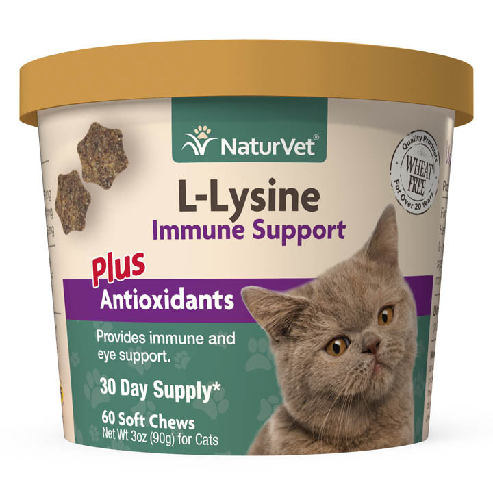 ② Comprimés Lysine chat neuf — Nourriture & Abreuvoirs pour chats