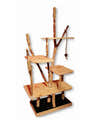 Lot De 4 Poteaux à Chat De Rechange En Sisal - 38 Cm Avec Grattoir Intégré - Pour Arbre à Chat, Griffoir, Bricolage - 6