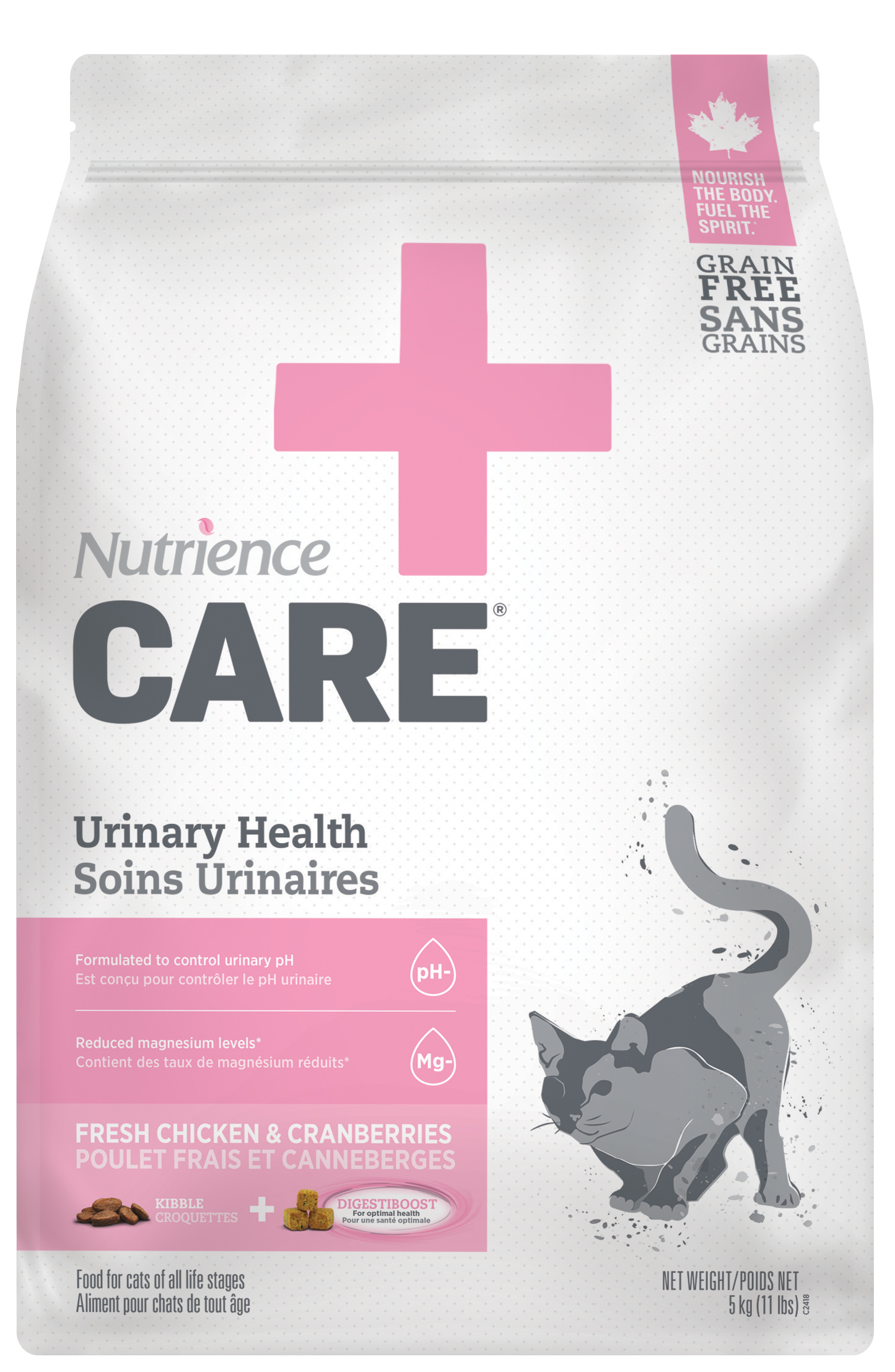 Nourriture humide pour chat adulte, formule soin urinaire